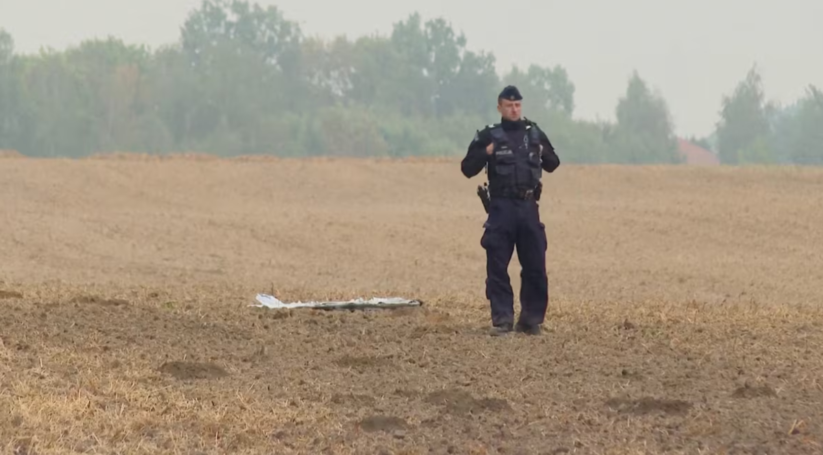 Russian Drone in Poland